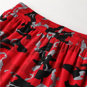 Conjunto de Uniforme de Baloncesto de Secado Rápido, Ecológico, Transpirable, 100% Poliéster, Pantalones Cortos y Camiseta, Colores y Logotipo Personalizables, Doble Cara - Product Image 5