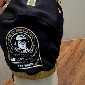 ชุดเสื้อเจอร์ซีย์อเมริกันฟุตบอลแขนสั้นพิมพ์ลายถ่ายเทความร้อนสำหรับผู้ชายบริการ OEM - Product Image 6