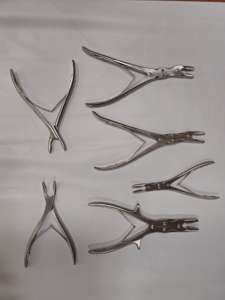 Euprun 10mm Reusable Laparoscopic Surgery Instruments Manual <b>Power</b> Source Suture Grasping Forceps - Product Image 4