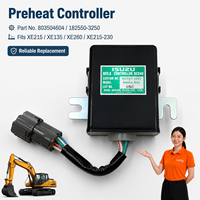 182550-3250 803504604 Controlador de Precalentamiento OEM para Excavadora XE215/XE135/XE260, Relé Temporizador de Bujía de Incandescencia 24V, Repuesto