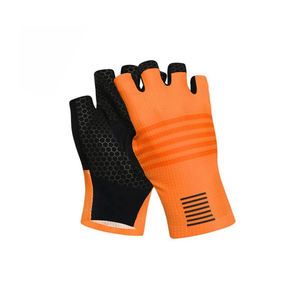 Dernier coussinet en gel antidérapant Gants de cyclisme à demi-doigt Gants de sport en cuir respirant avec service OEM pour la course - Product Image 5