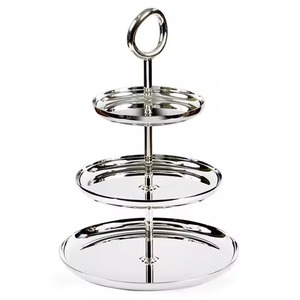 Juego de Dos Soportes Redondos para Tartas de Varios Tamaños con el Mejor Material, Soporte para Cupcakes, Plato para Servir Pasteles para Fiestas de Té - Product Image 4