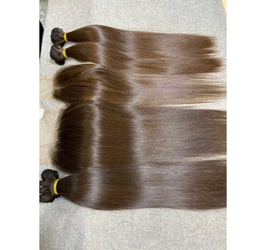 ผมปิดหนังแท้ทรงตรงแบบลอนตรงสไตล์ธรรมชาติ - Product Image 1