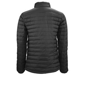 Chaqueta acolchada ligera aislada para hombre al por mayor, Abrigo con capucha brillante para invierno informal, ropa deportiva delantera - Product Image 2