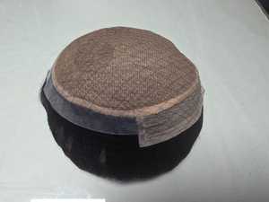 Miraje วิกผม100% แท้สำหรับผู้ชายวิกผมแท้แบบมีลูกไม้ด้านหน้ามีความหนาแน่นสูงฐานผ้าไหมหนาโปร่งวิกผมบังคลาเทศ - Product Image 5