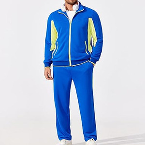 Conjunto Deportivo de Pantalones y Sudadera con Capucha de Felpa Francesa de Alta Calidad, con Bordado, Cierre de Cremallera, Estilo Desteñido Ácido, para Hombre, Subido por Dress Sports - Product Image 1