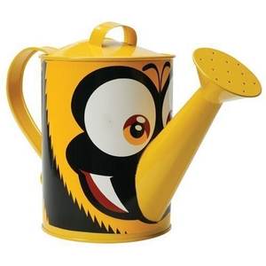 Regadera de jardín hecha a mano personalizada, bote de agua de Metal galvanizado, color negro mate - Product Image 3