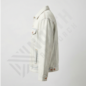 Veste en jean 100% coton de qualité supérieure pour hommes, nouvelle collection 2025, vente chaude, meilleur style, unisexe, mode décontractée, vêtement d'extérieur, matériau durable - Product Image 3