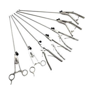 Lightweight Stainless Steel Surgical Kit With Straight and Curved Laparoscopic <b>Needle</b> Holder Newest Model - Product Image 1