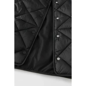 แจ็กเก็ตผ้าซาตินบุผ้าซาตินสำหรับผู้ชายแจ็คเก็ตบัฟเฟอร์บุผ้าซาตินสไตล์ใหม่ - Product Image 4