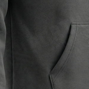 Sweat-shirt personnalisé pour homme, mode haut de gamme, 100% coton molletonné, teinture unie, streetwear, couleur personnalisée, hiver, vente en gros - Product Image 5