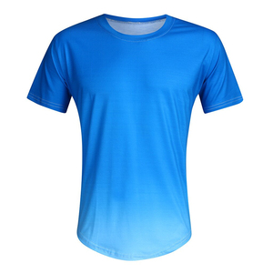 เสื้อยืดคอกลมแขนสั้นทรงปกติสำหรับผู้ชาย ลายใบไม้เขตร้อน ผ้าเจอร์ซีย์คอตตอน ระบายอากาศได้ดี เหมาะสำหรับใส่ลำลองในฤดูร้อน - Product Image 1