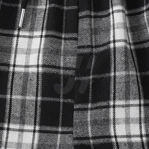 Short décontracté respirant taille moyenne pour femme avec tissu extensible confortable Short d'été en coton/polyester doux au toucher - Product Image 4