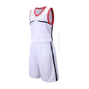 High Quality Custom Logo Basketball Uniform Breathable 100% Polyester Sets for <b>Spring</b> Season Summer <b>Sale</b> Wholesale Price - Product Image 1