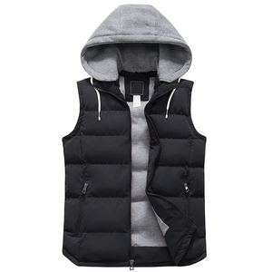 Gilets gonflables respirants pour hommes Doublure en coton sans manches en nylon avec design personnalisé et design entretenu OEM - Product Image 2