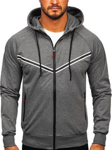 Sweat à capuche en molleton de coton bambou pour hommes Streetwear pull à capuche en coton biologique sweats à capuche et sweat-shirts personnalisés pour hommes - Product Image 5