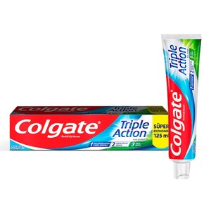 Pasta Dental Colgate Triple Action Original Mint de Calidad Premium 125ML - COLGATEMAX CAVITY PROT 50ML en Venta - Product Image 2