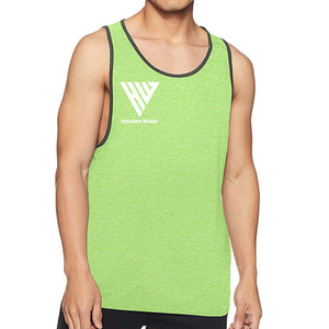 Vêtements pour hommes, débardeur pour hommes à séchage rapide, couleur unie et motif, best-seller, prix le plus bas, vêtements de sport pour hommes, débardeur sans manches pour hommes - Product Image 1