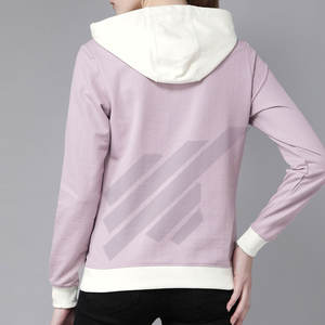 Sweats à capuche pour femmes de haute qualité à quantité minimale de commande bas prix Sweats à capuche respirants anti-boulochage pour femmes - Product Image 3