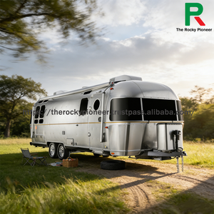 OBM aux États-Unis : Caravane de voyage (camper) en alliage d'aluminium, une célébration de 28 pieds du design américain avec une trappe arrière - Product Image 1