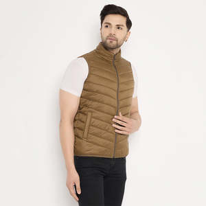 Vente chaude 2025 vestes sans manches de conception de col personnalisé/fabriqué dans le meilleur matériel veste sans manches veste de haute qualité - Product Image 5