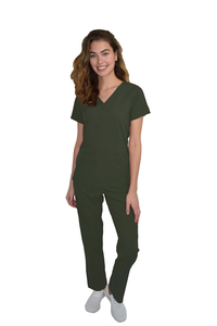 Mode imprimé gommage costumes hôpital soins infirmiers uniformes ensembles pour médecins infirmières hommes femmes en gros - Product Image 6