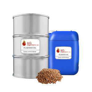Aceite de linaza prensado en frío puro 100%, grado cosmético a granel, venta al por mayor para la piel, el cabello, uso dietético, etiqueta privada OEM disponible - Product Image 1