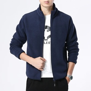 Nueva chaqueta de lana cálida de invierno para hombre, abrigo de lana bordado con letras y cuello levantado, abrigo cálido para exteriores, abrigo de talla grande, la más alta calidad - Product Image 2