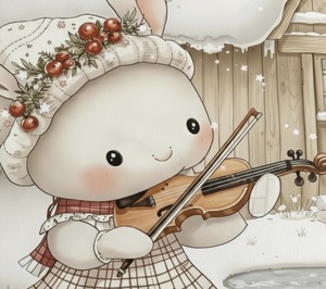 Juego de fundas de almohada de microfibra Harmony Bunny, tela suave, 2 piezas - Product Image 5