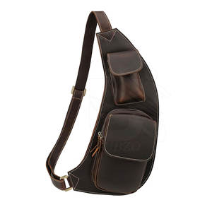 Bolsos de pecho de cuero superventas recién llegados uso informal bolsos de pecho de cuero al por mayor a bajo precio - Product Image 1