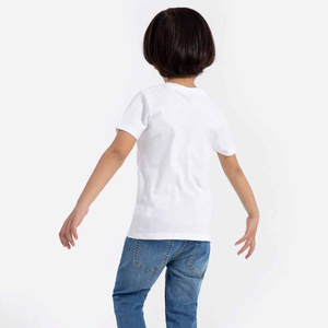 Venta al por mayor personalizable 100% algodón Jersey camiseta para niños verano Streetwear estilo casual con logotipo personalizado para niños pequeños - Product Image 6