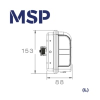 25-7000-507 - Aspock EUROPOINT III - Gauche 7 broches - Pièces et accessoires pour remorques - MSP Export