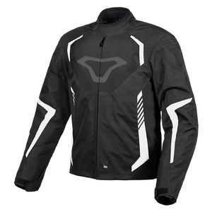 Giacca da Moto Macna Tazar di Alta Qualità in Cordura, Antivento, Traspirante e Impermeabile, Abbigliamento da Corsa con Stampa Tecnica, Taglia XL - Product Image 1