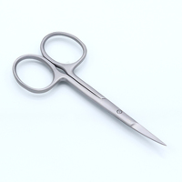 Ciseaux à ongles de beauté au design personnalisé, tranchants, droits, en acier inoxydable, vente chaude au Pakistan, pour manucure et soin des cuticules