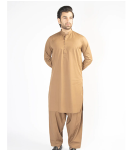 Shalwar Kameez Informal de Color Sólido Liso a Precio Económico, Shalwar Kameez Personalizado Nuevo para Hombre al por Mayor, MOQ BAJO - Product Image 2