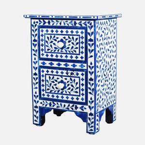 Meuble de rangement à tiroirs en os incrusté traditionnel fabriqué en Inde, meubles faits à la main pour les projets de décoration intérieure, à vendre - Product Image 4