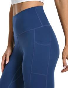 Leggings de Yoga Personalizados para Mujer, Ecológicos, Transpirables, de Cintura Alta, Talla Grande, Pantalones de Gimnasio Largos - Product Image 3