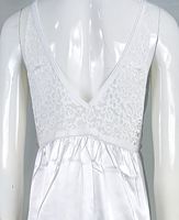 Ensemble soutien-gorge et culotte en dentelle transparente personnalisé pour femme, qualité supérieure, col en V, tissé, sexy, pour le printemps et l'été, idéal pour dormir la nuit - Vente chaude