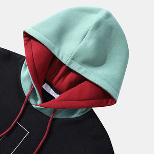 Sweats à capuche pour hommes personnalisés à la mode, disponibles en gros, OEM ODM, haute qualité, 100% coton, sweats à capuche vierges personnalisés, vêtements de rue - Product Image 3