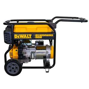 Générateur à châssis ouvert à essence DEWALT DXGNP651E 6,5 kW, démarrage automatique, moteur monocylindre 4 temps 420 cm³, 380 V 60 Hz, courant continu - Product Image 4