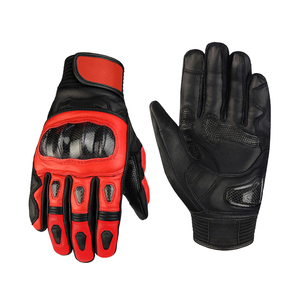 Guantes de Motociclismo de Cuero para Exteriores, Estilo Nuevo, Dedos Completos, Transpirables y de Alta Calidad para la Temporada de Invierno - Product Image 2