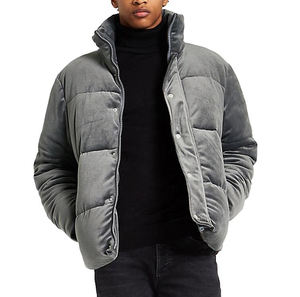 Veste polaire pour homme Logo personnalisé Veste d'hiver décontractée pour homme avec poches avec service OEM Veste d'extérieur - Product Image 2
