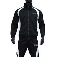 Chándal cortavientos personalizado con cremallera completa para hombre con tela ligera diseñado para correr, entrenamiento, ropa de gimnasia cómoda