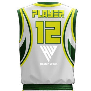 Uniformes de Baloncesto con Logotipo Personalizado de Marca Privada para Diseño Sublimado, Servicio OEM, Jersey de Baloncesto de Talla Grande para Unisex - Product Image 5