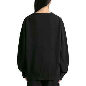 Personnalisé femmes coupe ample col rond sweats polyester Spandex sweats à capuche goutte épaule à manches longues sweats de haute qualité - Product Image 3