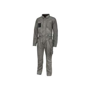 Traje de caldera de trabajo en gris piedra crujiente para hombre y mujer - Product Image 1