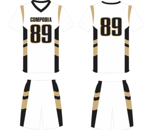 New Arrival OEM Breathable Printed 7v7 Flag <b>Football</b> Uniform Compression Set Unisex with 3D Pattern and Customizable Options - Product Image 2