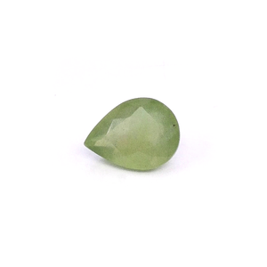Saphir Vert Naturel de Bangkok, Pierre Libre, 4,97 carats, Minéral Clair, Coupe Goutte/Émeraude/Ovale/Poire, Certifié IGI, Poli - Product Image 1