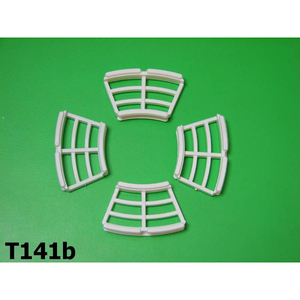 Juego de ruedas con disco blanco para Lambretta TV3 + SX200 + GP/DL200 (4 piezas) - Product Image 1