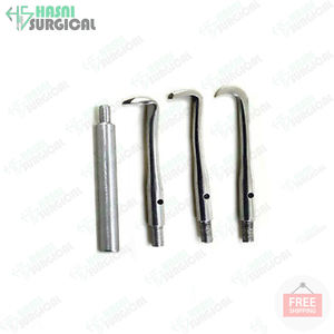 Outil d'équipement de dissolvant de couronne dentaire en acier inoxydable prendre l'outil de couronne de contrôle manuel - Product Image 3